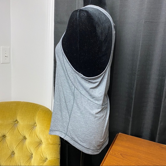 Lululemon Grey Racerback Tank Top Size 4 - Picture 14 of 14
